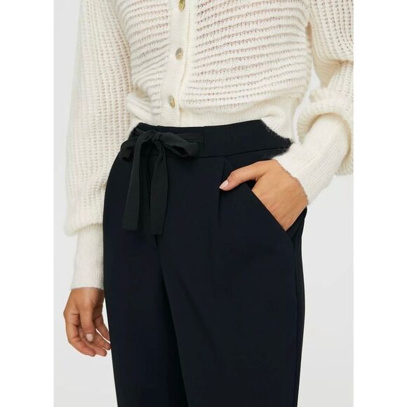 Aritzia Wilfred Allant Pant Black Cropped Dress Pants Office Size 2 High Rise - Picture 7 of 14